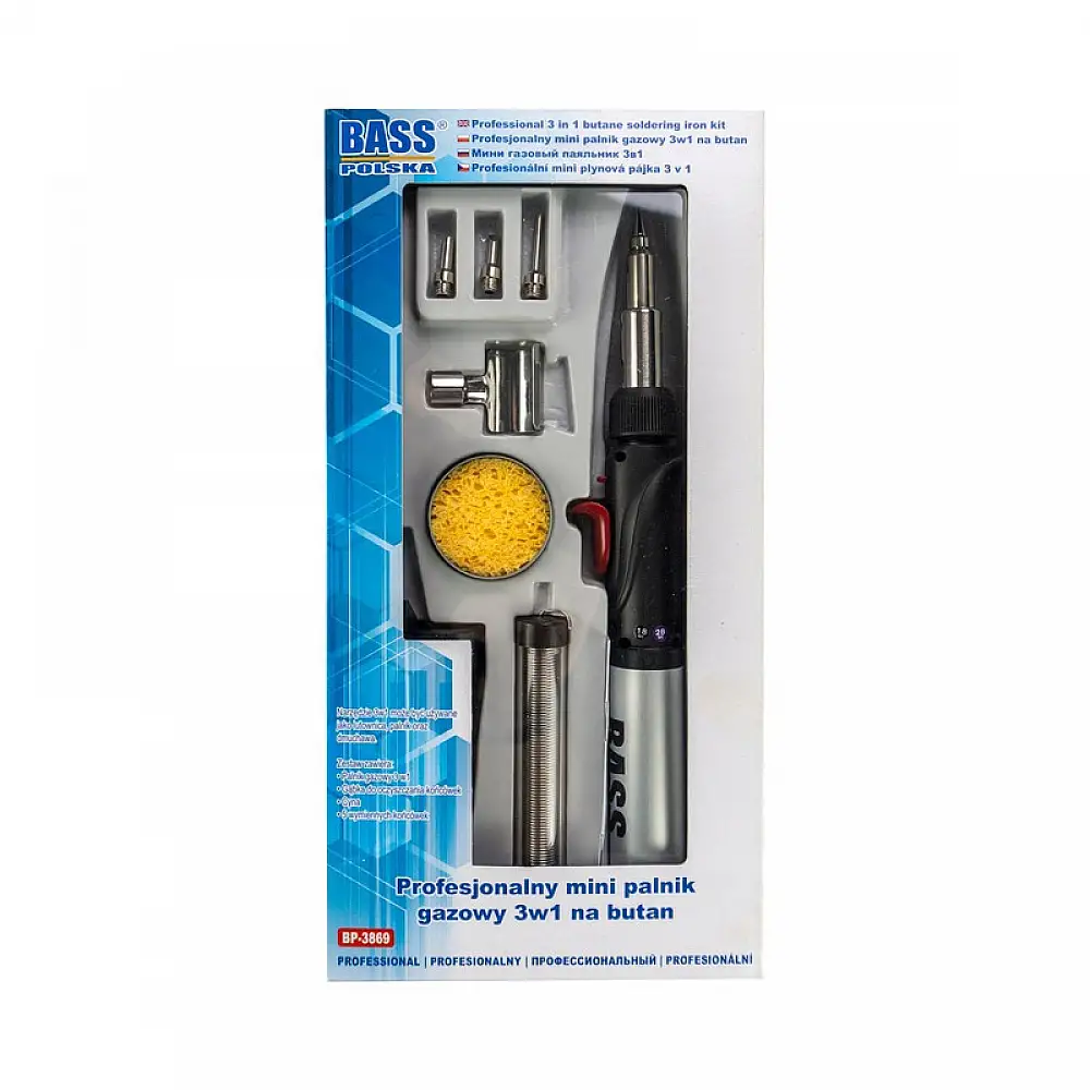 Κολλητήρι Αερίου 3 σε 1 Bass Polska BP-3869