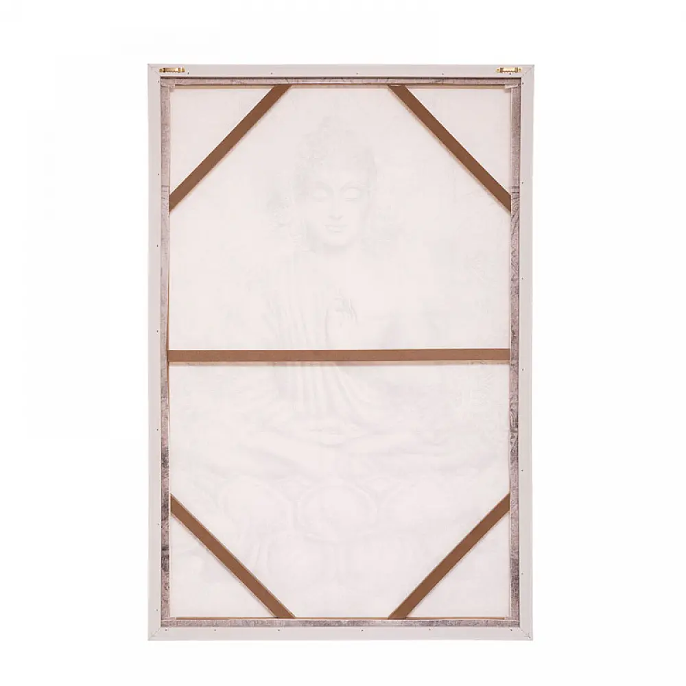 Υφασμάτινος Πίνακας σε Καμβά με Κορνίζα 60 x 90 cm Buddha Atmosphera 185917
