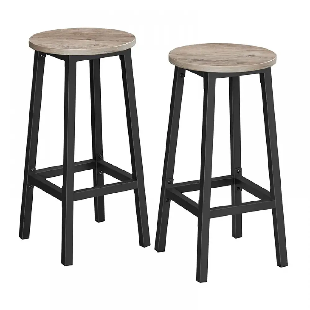 Σετ Μεταλλικά Σκαμπό Bar 32 x 32 x 65 cm 2 τμχ Χρώματος Γκρι VASAGLE LBC032B02 Σετ Μεταλλικά Σκαμπό Bar 32 x 32 x 65 cm 2 τμχ Χρώματος Γκρι VASAGLE LBC032B02