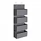 Κρεμαστή Θήκη Οργάνωσης με 4 Θέσεις 33.5 x 12 x 100 cm Songmics RDH04G Κρεμαστή Θήκη Οργάνωσης με 4 Θέσεις 33.5 x 12 x 100 cm Songmics RDH04G
