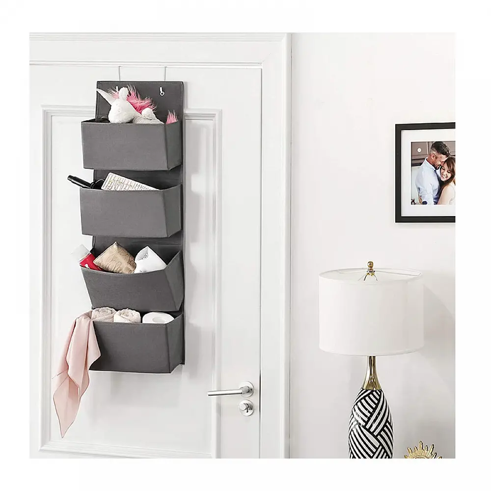 Κρεμαστή Θήκη Οργάνωσης με 4 Θέσεις 33.5 x 12 x 100 cm Songmics RDH04G Κρεμαστή Θήκη Οργάνωσης με 4 Θέσεις 33.5 x 12 x 100 cm Songmics RDH04G