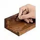 Σετ Επιτοίχια Ξύλινα Ράφια 38 x 10 x 5 cm 3 τμχ VASAGLE LWS037X01