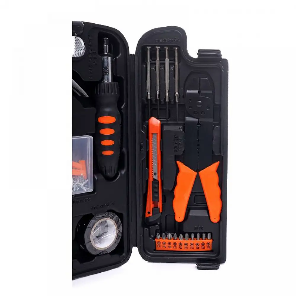 Σετ Βαλιτσάκι Εργαλείων 129 τμχ Kraft&Dele KD-10465