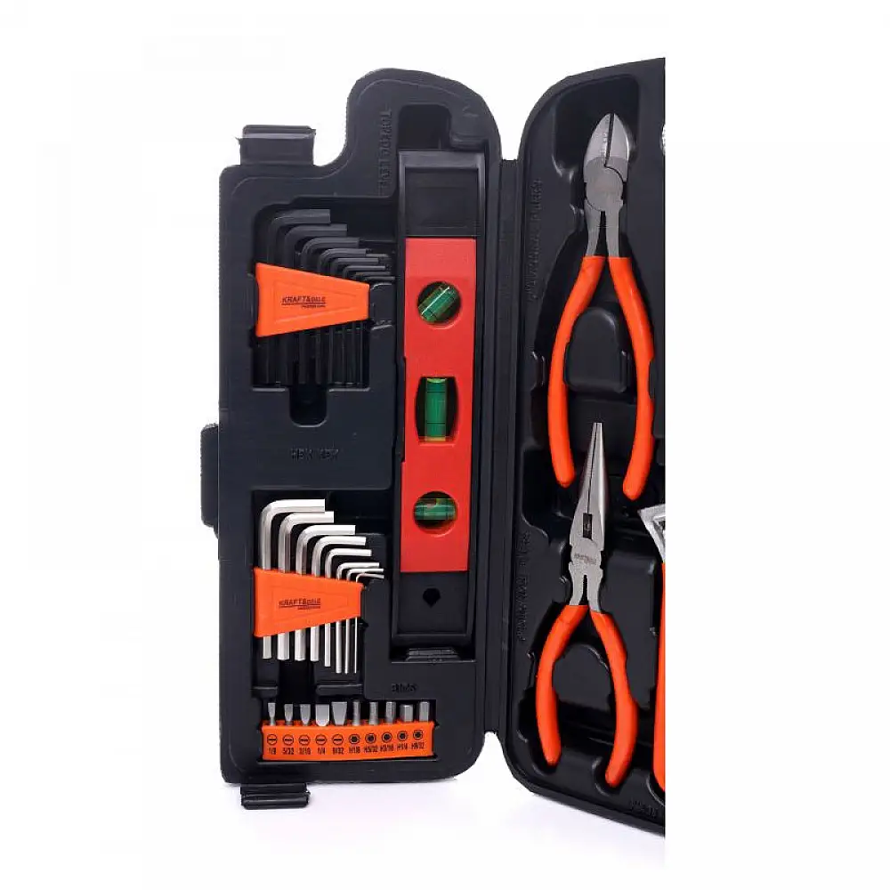Σετ Βαλιτσάκι Εργαλείων 129 τμχ Kraft&Dele KD-10465