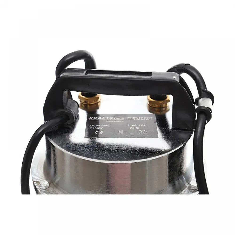 Ηλεκτρική Υποβρύχια Αντλία Όμβριων & Καθαρών Υδάτων με Φλοτέρ και Κοπτήρα 2900 W Kraft&Dele KD-757