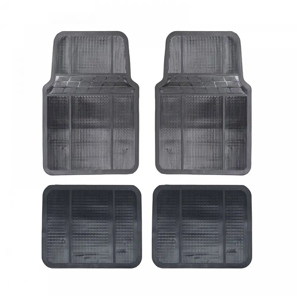 Σετ Μπροστινά και Πίσω Πατάκια Αυτοκινήτου Universal από Καουτσούκ 4 τμχ MWS1314