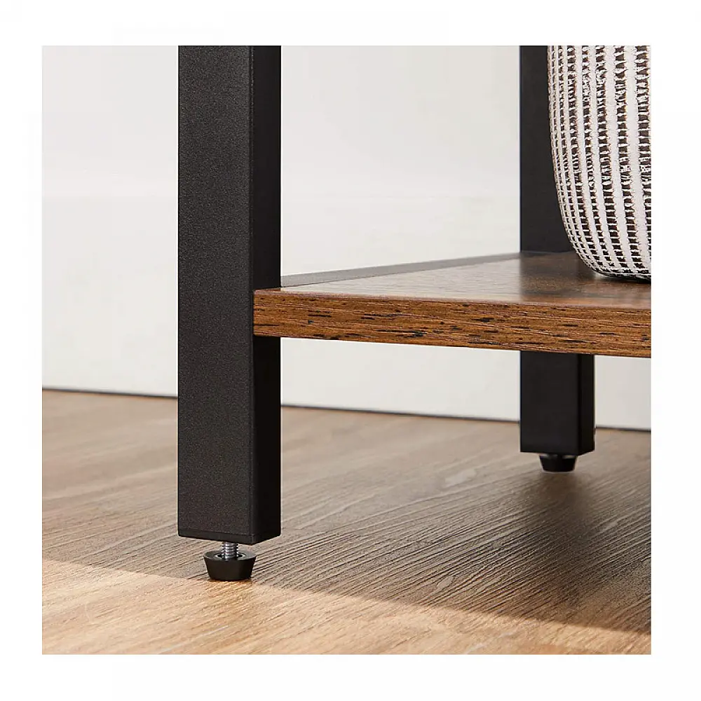 Μεταλλική Βιβλιοθήκη με 6 Ξύλινα Ράφια 66 x 30 x 186 cm VASAGLE LLS062B01