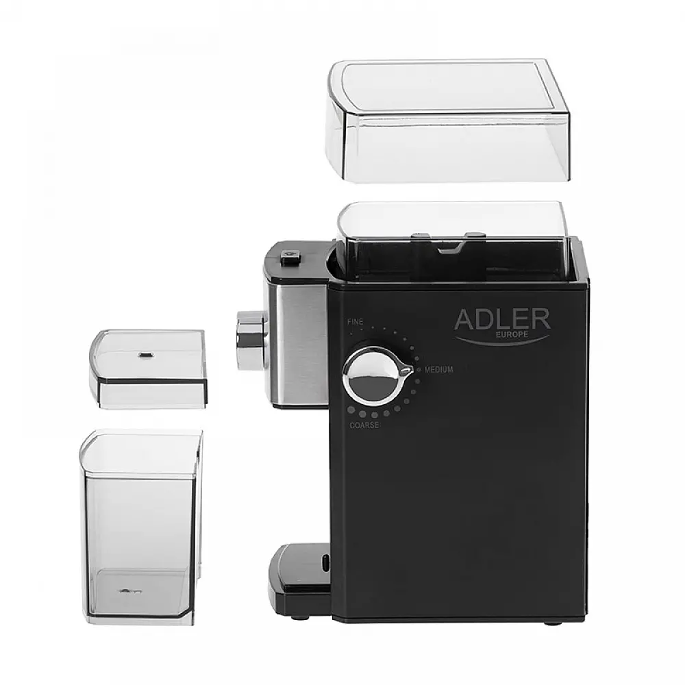 Ηλεκτρικός Μύλος Άλεσης Καφέ 300 W Burr Adler AD-4448