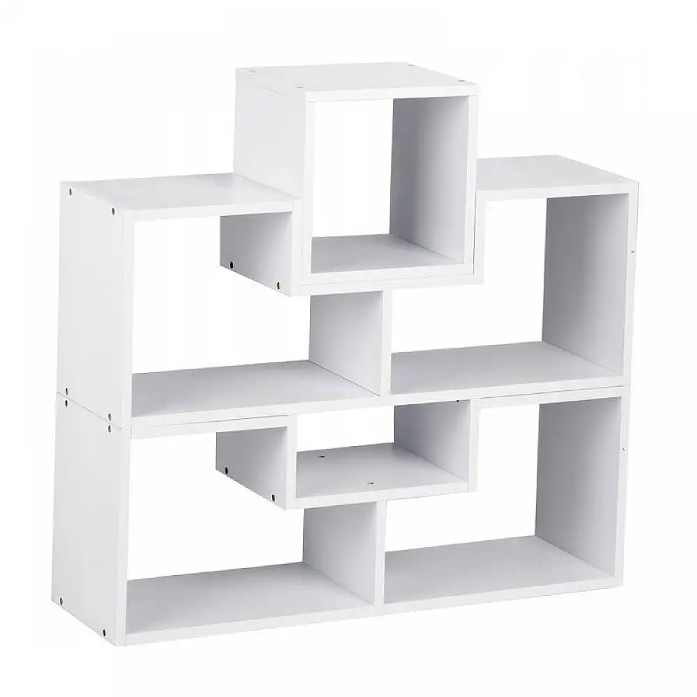 Πολυμορφική Ξύλινη Ραφιέρα 63 x 24.5 x 80 cm ModernHome WYJ-072