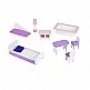 Ξύλινο Παιδικό Κουκλόσπιτο 3 Ορόφων 53.5 x 27 x 95 cm Anna Ecotoys 4121 Ξύλινο Παιδικό Κουκλόσπιτο 3 Ορόφων 53.5 x 27 x 95 cm Anna Ecotoys 4121