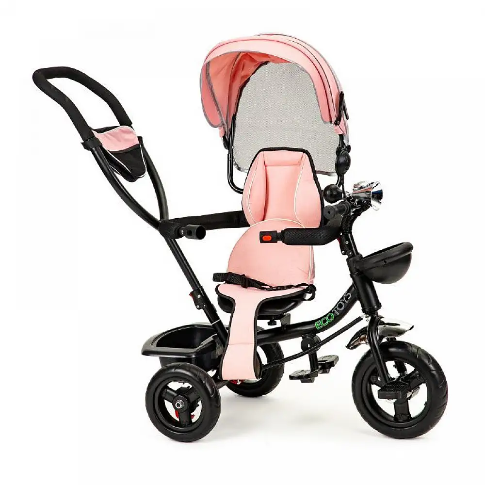 Τρίκυκλο Παιδικό Ποδήλατο - Καρότσι Ecotoys JM-066-9-Pink