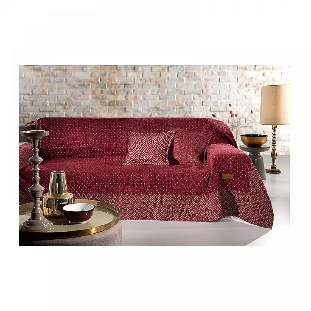 Ριχτάρι Πολυθρόνας 150 x 180 cm Libra Burgundy Guy Laroche 1133030222004 Ριχτάρι Πολυθρόνας 150 x 180 cm Libra Burgundy Guy Laroche 1133030222004