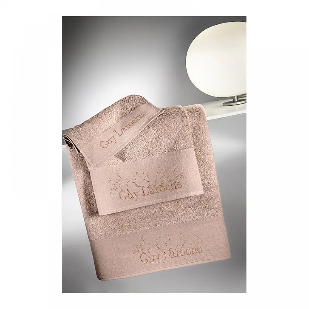 Σετ με 3 Πετσέτες Μπάνιου 100% Βαμβάκι Pandora Old Pink Guy Laroche 1122090121028