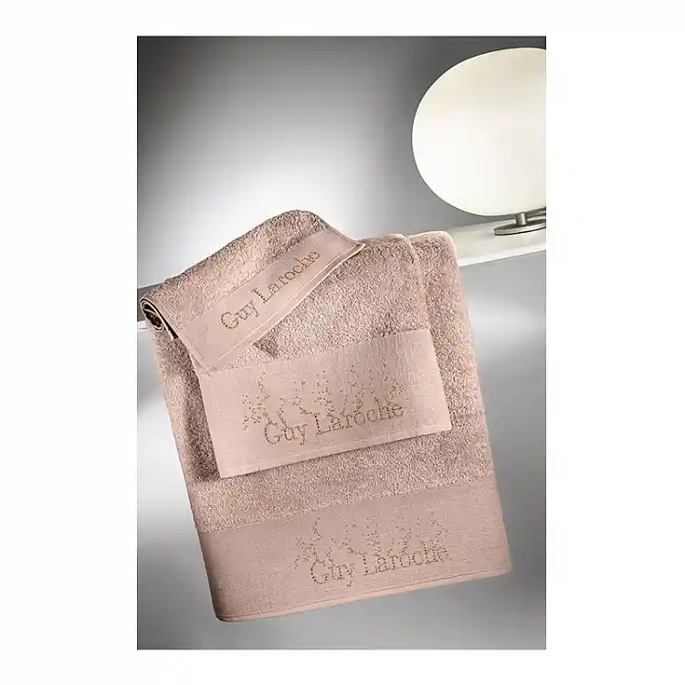 Σετ με 3 Πετσέτες Μπάνιου 100% Βαμβάκι Pandora Old Pink Guy Laroche 1122090121028