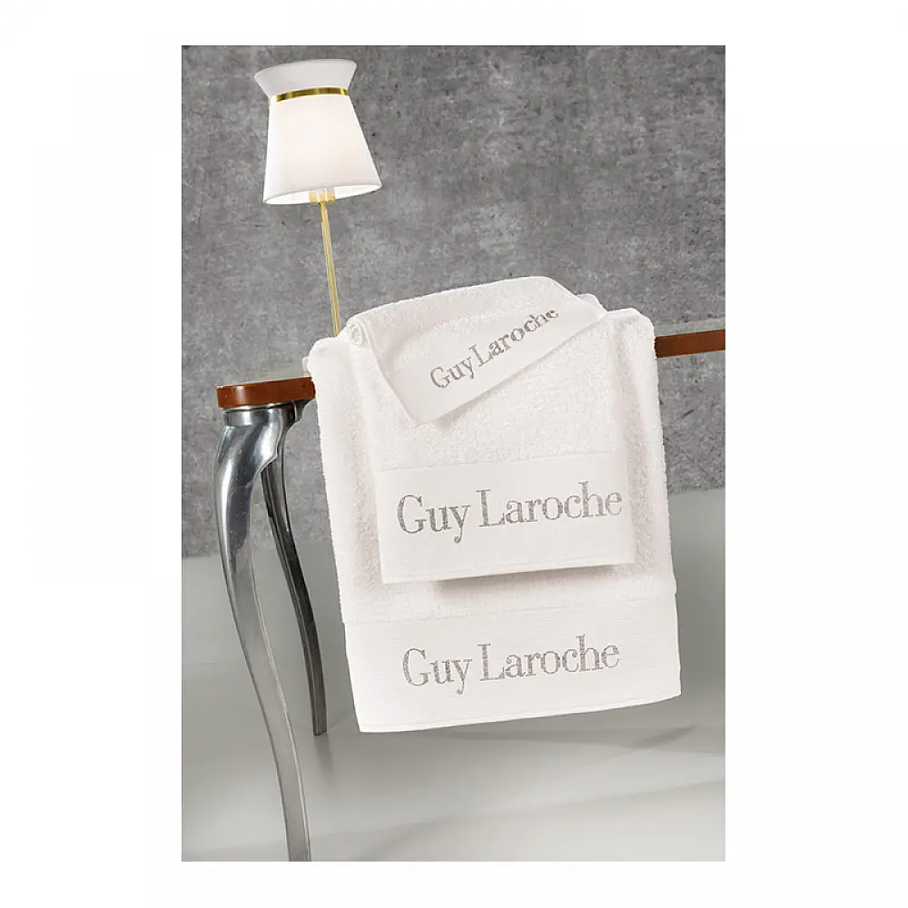 Σετ με 3 Πετσέτες Μπάνιου 100% Βαμβάκι Futura Ivory Guy Laroche 1122090214008