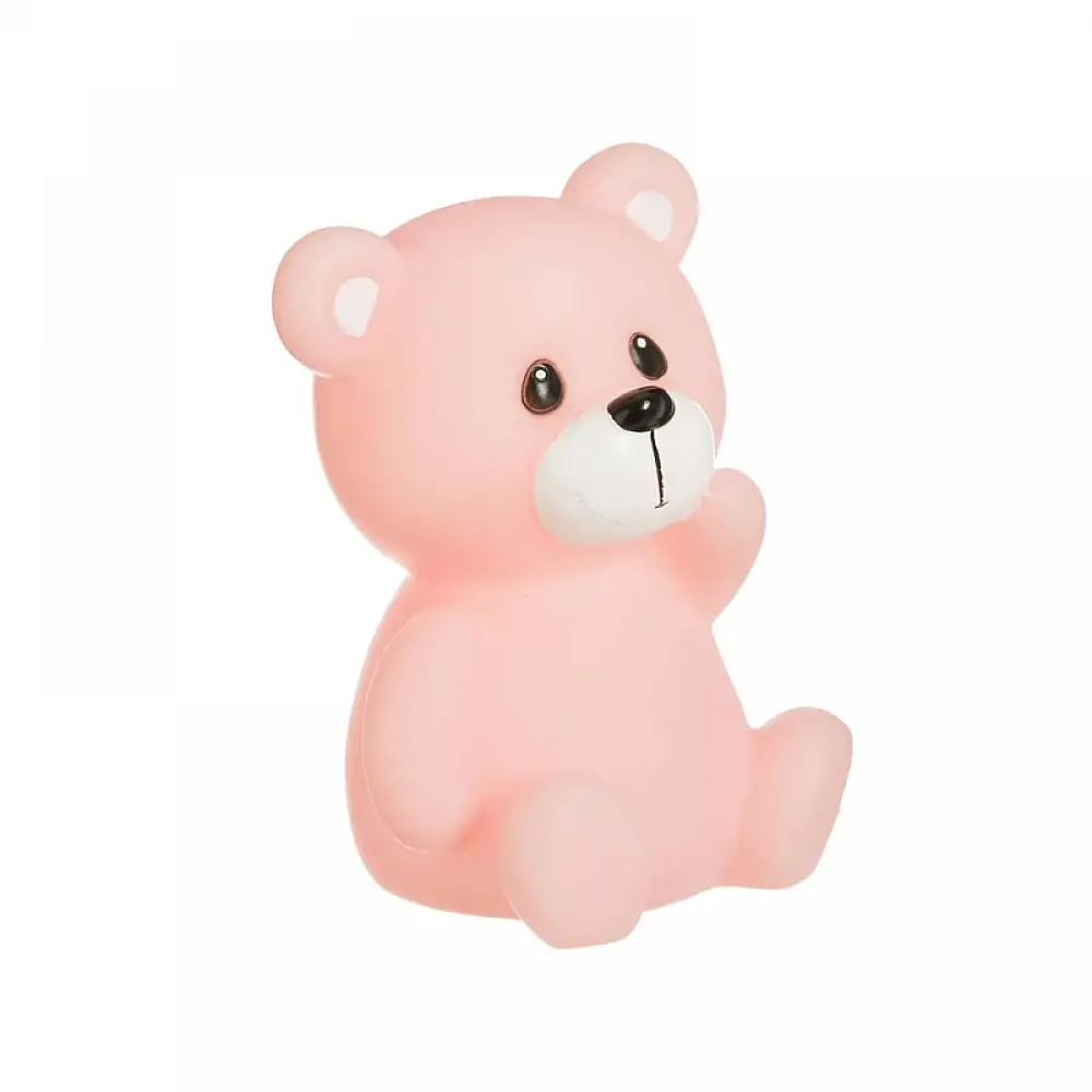 Παιδικό Φωτάκι Νυκτός LED Αρκουδάκι Χρώματος Ροζ Atmosphera 127135-Pink