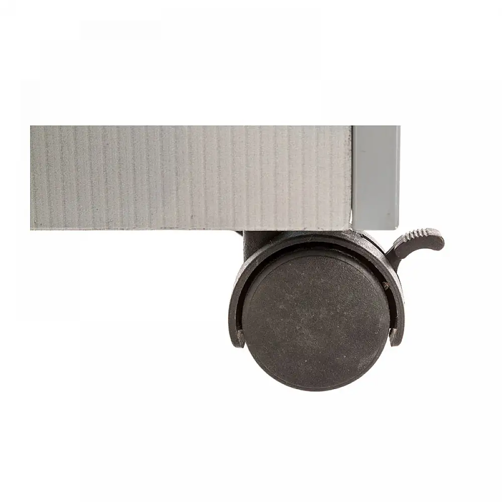 Ξύλινο Τροχήλατο Κουτί Αποθήκευσης Παιχνιδιών 48 x 28 x 28.5 cm Χρώματος Γκρι Toys Atmosphera 127141B