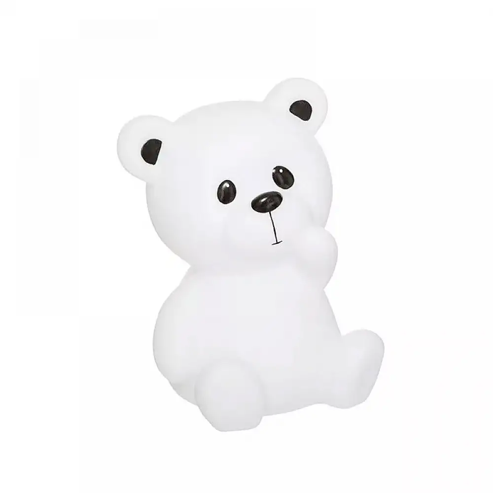 Παιδικό Φωτάκι Νυκτός LED Αρκουδάκι Χρώματος Λευκό Atmosphera 127135-White