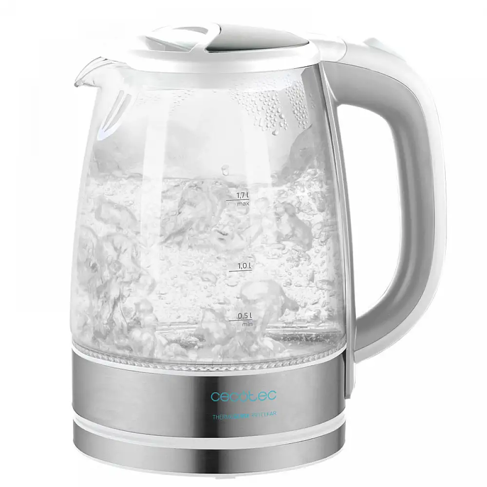 Ασύρματος Ηλεκτρικός Διάφανος Βραστήρας Cecotec Thermosense 350 Clear CEC-01510