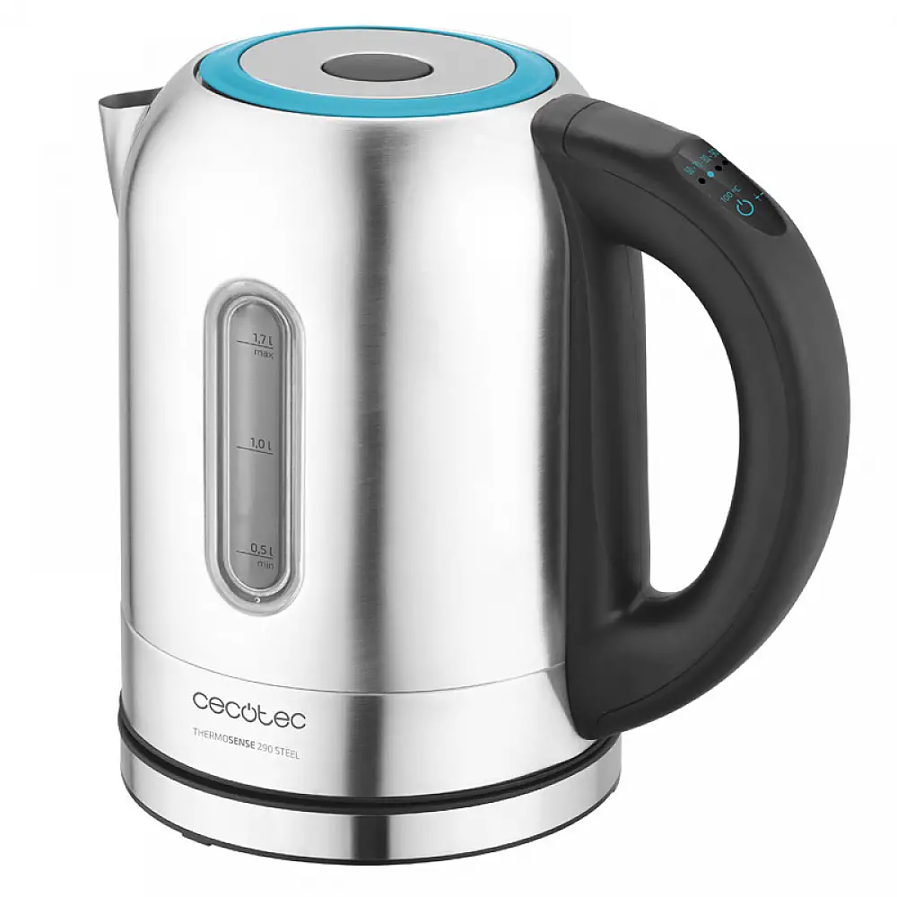 Ανοξείδωτος Ασύρματος Ηλεκτρικός Βραστήρας Cecotec Thermosense 290 Steel CEC-01515