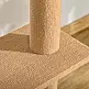 PawHut 4-Level Cat Scratching Post Tree, Ρυθμιζόμενη στερέωση οροφής, 43x27x228-260cm D30-296V02BN