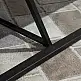 Πολυθρόνα HOMCOM Industrial Style με κουμπιά σε μεταλλικό και καφέ PU 833-904