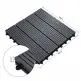 Outsunny Garden Tiles Interlocking Σετ 11 πλακάκια πλακοστρώσεων κήπου εξωτερικού χώρου, γκρι, 30x30x2,2cm 844-214GY Outsunny Garden Tiles Interlocking Σετ 11 πλακάκια πλακοστρώσεων κήπου εξωτερικού χώρου, γκρι, 30x30x2,2cm 844-214GY