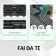 Outsunny Garden Tiles Interlocking Σετ 11 πλακάκια πλακοστρώσεων κήπου εξωτερικού χώρου, γκρι, 30x30x2,2cm 844-214GY Outsunny Garden Tiles Interlocking Σετ 11 πλακάκια πλακοστρώσεων κήπου εξωτερικού χώρου, γκρι, 30x30x2,2cm 844-214GY