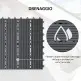Outsunny Garden Tiles Interlocking Σετ 11 πλακάκια πλακοστρώσεων κήπου εξωτερικού χώρου, γκρι, 30x30x2,2cm 844-214GY Outsunny Garden Tiles Interlocking Σετ 11 πλακάκια πλακοστρώσεων κήπου εξωτερικού χώρου, γκρι, 30x30x2,2cm 844-214GY