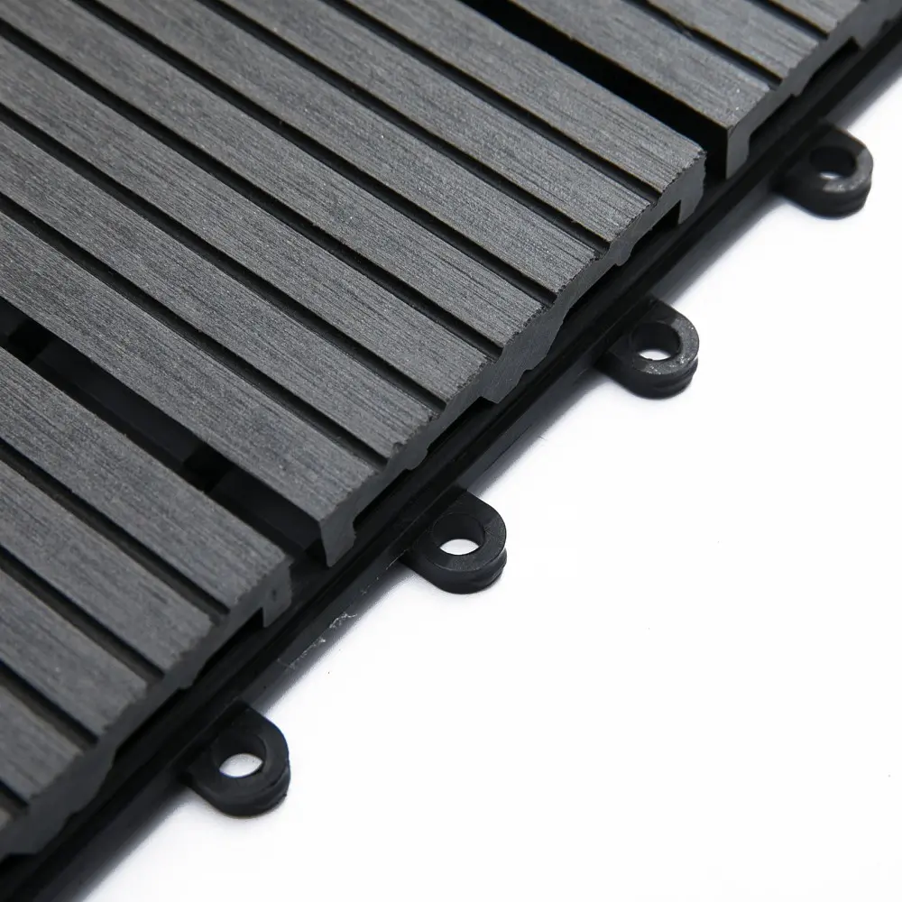 Outsunny Garden Tiles Interlocking Σετ 11 πλακάκια πλακοστρώσεων κήπου εξωτερικού χώρου, γκρι, 30x30x2,2cm 844-214GY Outsunny Garden Tiles Interlocking Σετ 11 πλακάκια πλακοστρώσεων κήπου εξωτερικού χώρου, γκρι, 30x30x2,2cm 844-214GY