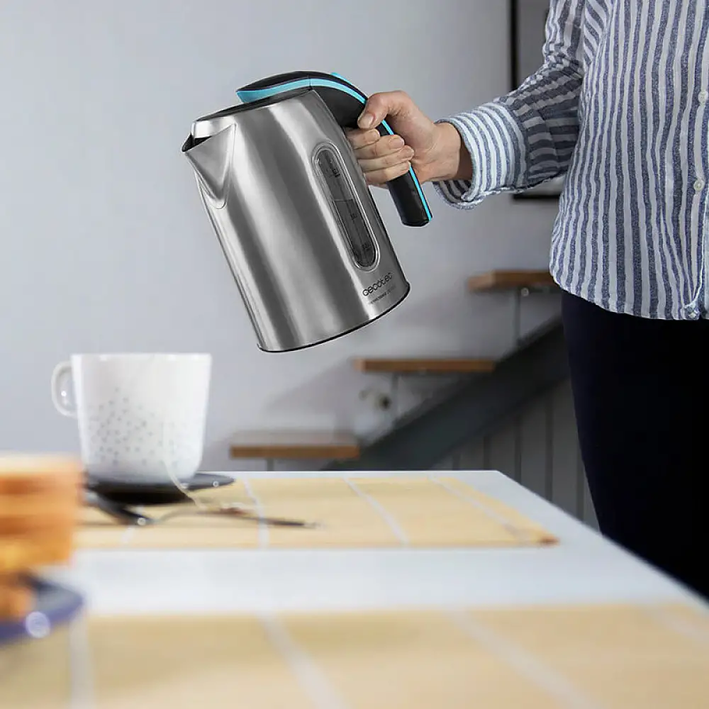 Ασύρματος Ηλεκτρικός Βραστήρας από Ανοξείδωτο Ατσάλι Cecotec Thermosense 270 Steel CEC-01514