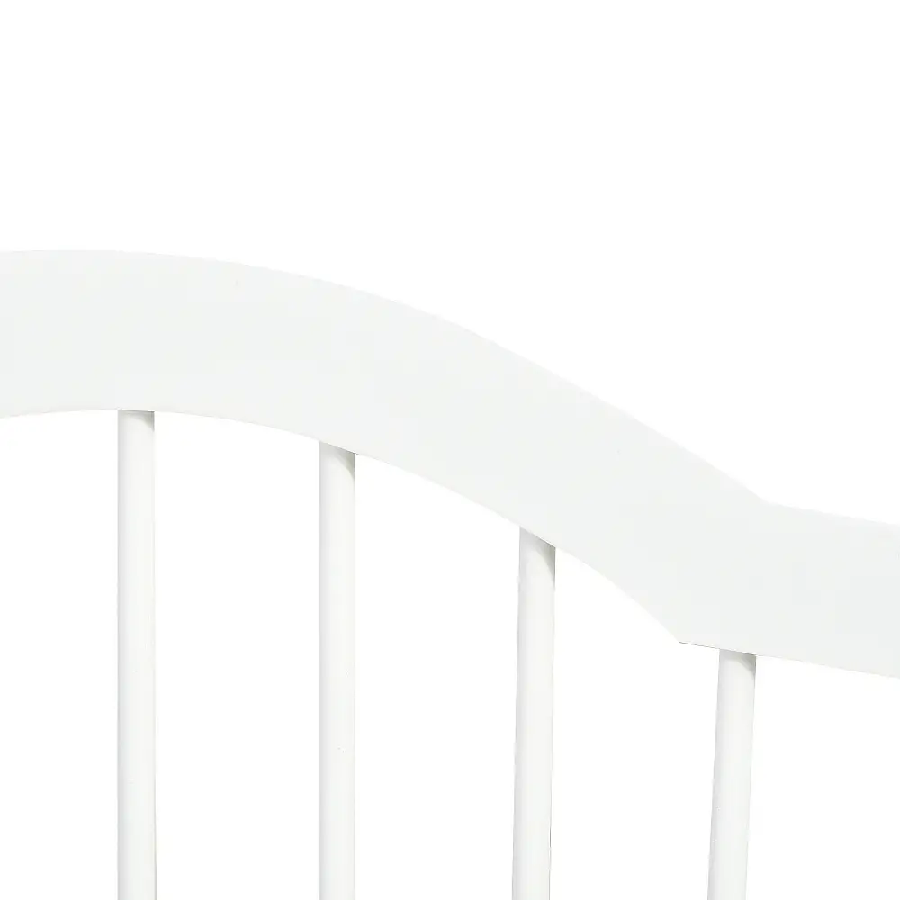 PawHut 3 Section Πτυσσόμενη Ξύλινη Γόμα σκύλου, 154,5x29,5x61cm, Λευκό D06-048V01WT