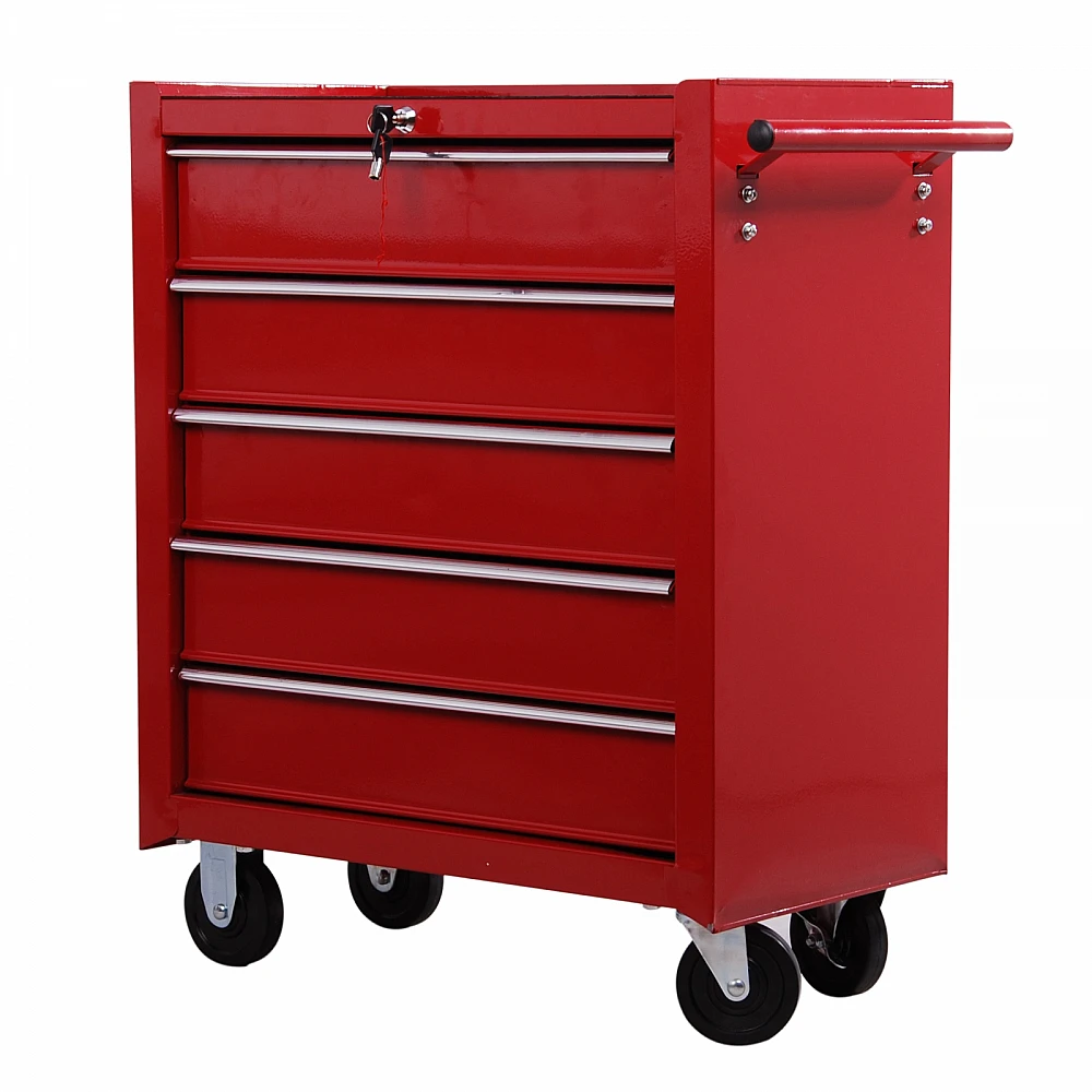 HomCom Trolley Toolbox for workshop, κόκκινο, 67,5x33x77cm E2-0004 HomCom Trolley Toolbox for workshop, κόκκινο, 67,5x33x77cm E2-0004