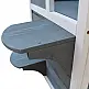 PawHut Outdoor Pet Kennel 2 Επιπέδων Ανοιγόμενο Ξύλο Γκρι και Λευκό 51 x 51 x 81,3 cm D30-223 PawHut Outdoor Pet Kennel 2 Επιπέδων Ανοιγόμενο Ξύλο Γκρι και Λευκό 51 x 51 x 81,3 cm D30-223