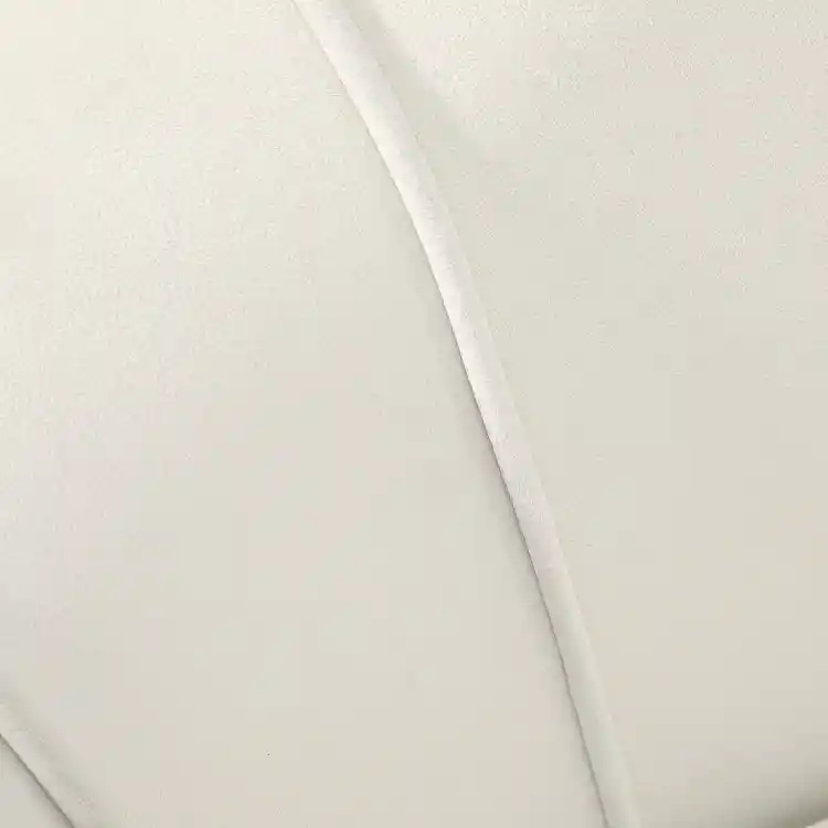 Πολυθρόνα HOMCOM Vintage Style Design με επένδυση από βελούδο, 179x77x77cm, κρέμα 833-961WT