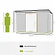 Outsunny Garden Shed Εργαλειοθήκη σε Ατσάλινο φύλλο με Συρόμενες Πόρτες, 280x130x172cm, Ανοιχτό πράσινο 845-032GN Outsunny Garden Shed Εργαλειοθήκη σε Ατσάλινο φύλλο με Συρόμενες Πόρτες, 280x130x172cm, Ανοιχτό πράσινο 845-032GN
