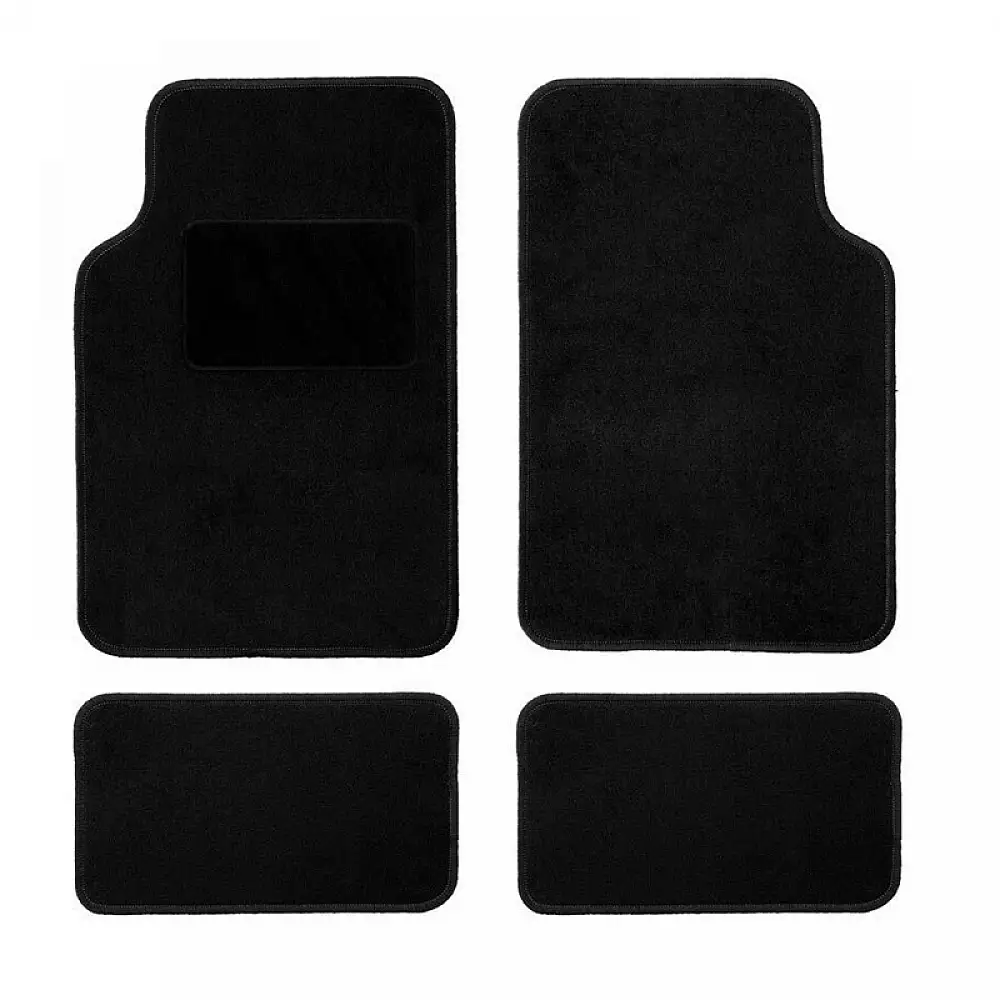 Σετ Μπροστινά και Πίσω Πατάκια Αυτοκινήτου Universal από Μοκέτα 4 τμχ AMiO 02128