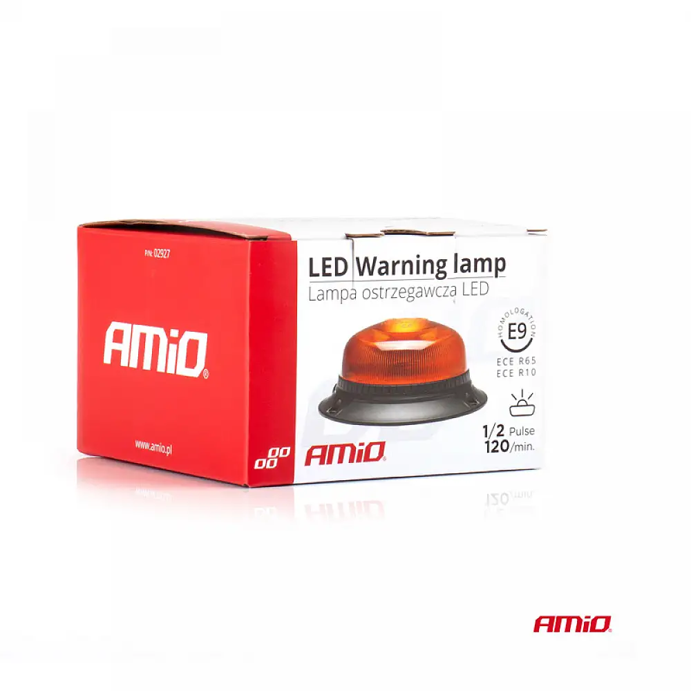 Βιδωτός LED Φάρος W213bl R65 R10 18LED 12 / 24V IP56 AMiO 02927