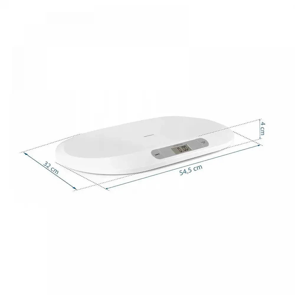Ψηφιακή Βρεφική Ζυγαριά 20 Kg Χρώματος Λευκό Berdsen BW-141