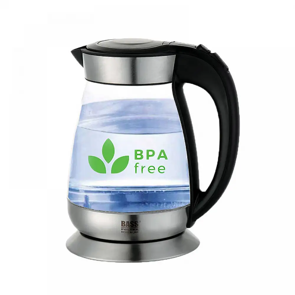 Ασύρματος Ηλεκτρικός Βραστήρας 1.7 Lt με LED Φωτισμό Bass Polska BP-BH10350