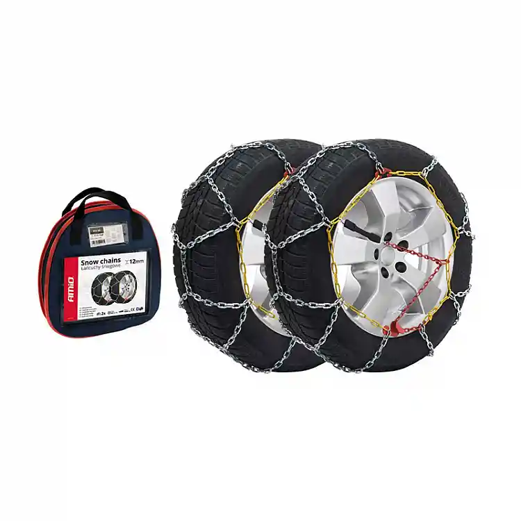 Αντιολισθητικές Αλυσίδες Χιονιού 12 mm Snow Chain IX KN-60 2 τμχ AMiO 02111