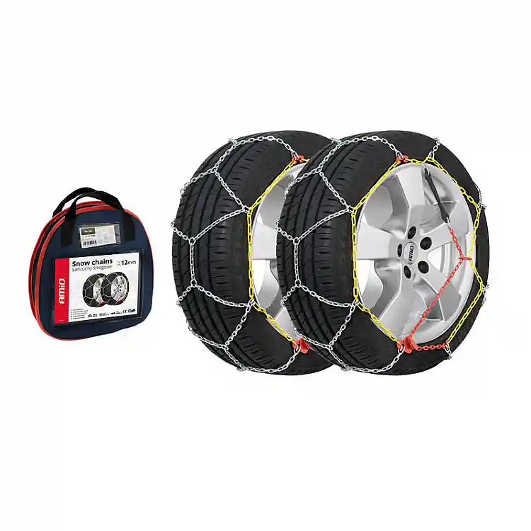 Αντιολισθητικές Αλυσίδες Χιονιού 12 mm Snow Chain IX KN-80 2 τμχ AMiO 02113