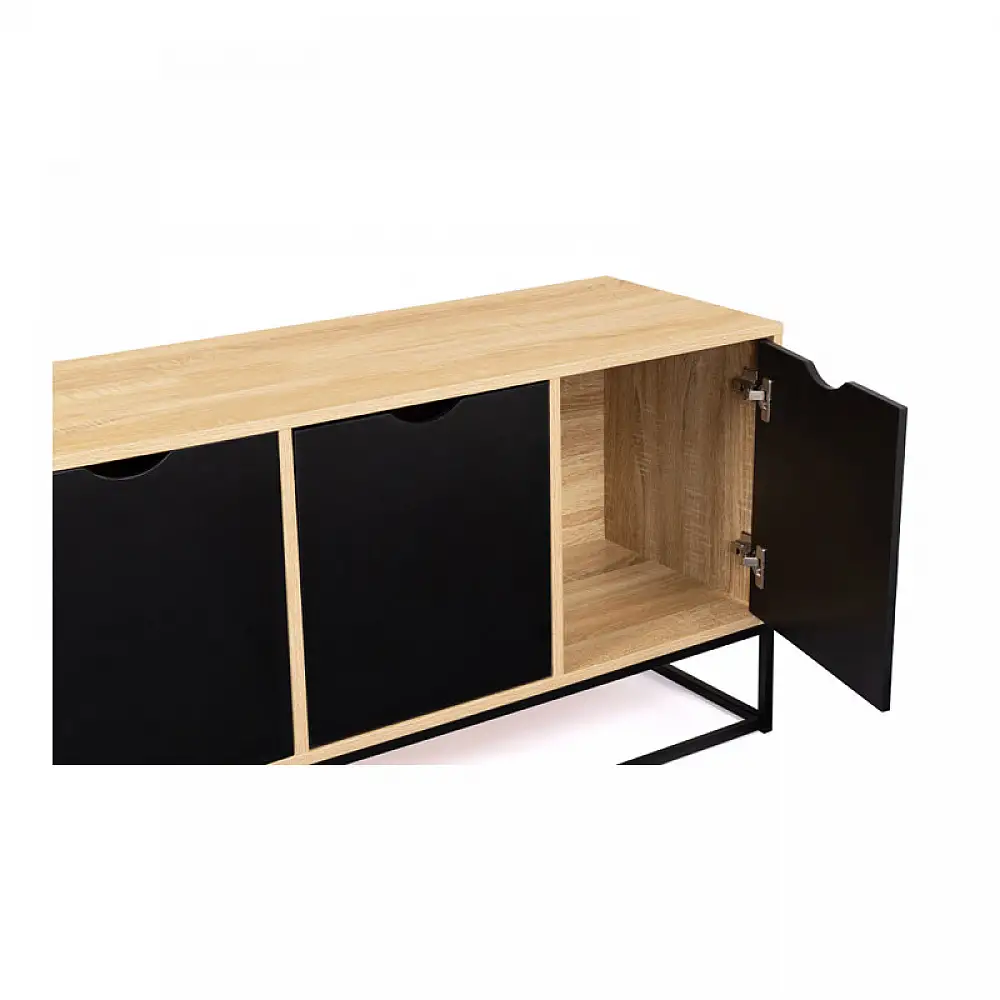 Ξύλινος Μπουφές με Μεταλλική Βάση 113 x 40 x 60 cm Idomya Manhattan 30088812