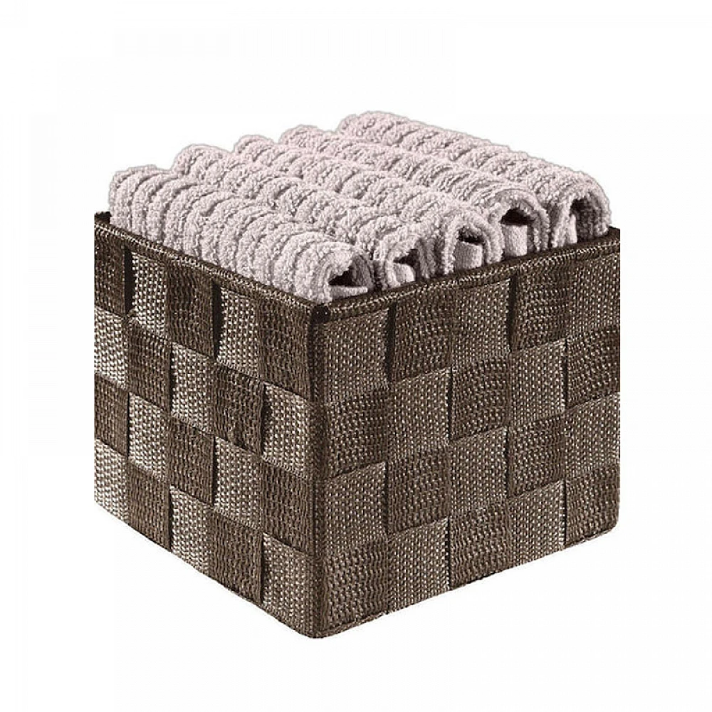Σετ Πετσέτες 100% Βαμβάκι 30 x 30 cm 5 τμχ σε Κουτί Pudra Be My Guest Guy Laroche 1122086220000-Pudra