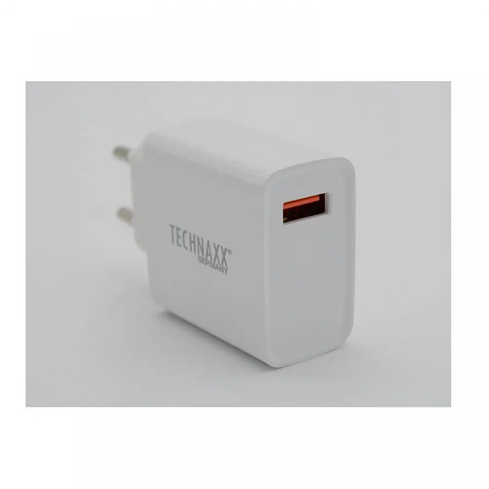 Φορτιστής Πρίζας Γρήγορης Φόρτισης USB TYPE-A 18 W Technaxx TX-197