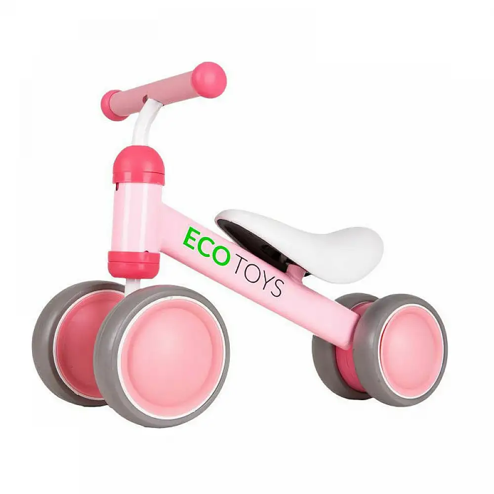 Παιδικό Ποδήλατο Ισορροπίας Χρώματος Ροζ Ecotoys Walk on Walker JM-118-Pink