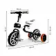 Παιδικό Ποδήλατο Ισορροπίας 4 σε 1 Χρώματος Μαύρο Ecotoys LC-V1311-Black