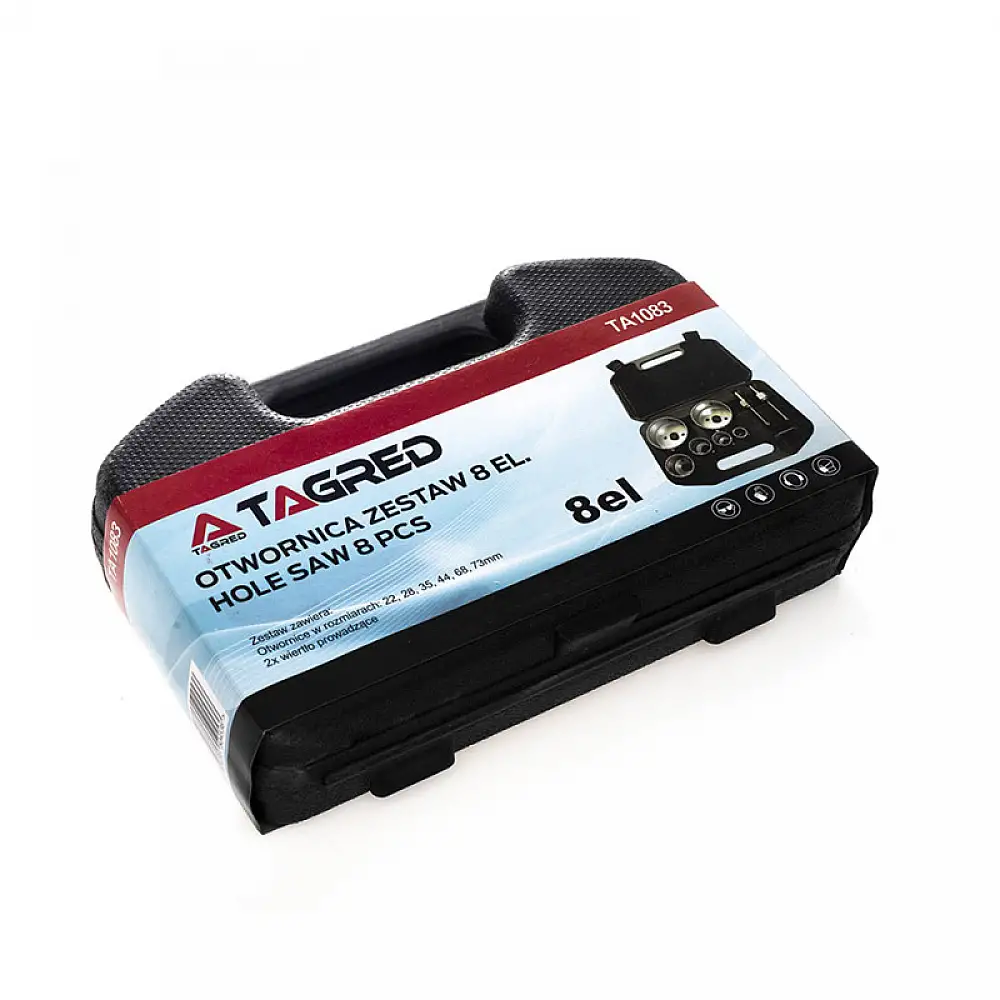 Σετ Ποτηροτρύπανα Πλακιδίων 22-73 mm 8 τμχ TAGRED TA1083