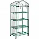 Outsunny Vertical Plant Θερμοκήπιο με 4 Ράφια Ατσάλι και Λευκό PVC, 69x50x165cm 845-228V04TP