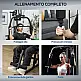 HOMCOM Fitness Station με βάρη 45kg για οικιακή και επαγγελματική προπόνηση, Πολυλειτουργικό Steel Gym, 135x103x210cm, Μαύρο A91-176 HOMCOM Fitness Station με βάρη 45kg για οικιακή και επαγγελματική προπόνηση, Πολυλειτουργικό Steel Gym, 135x103x210cm, Μαύρο A91-176